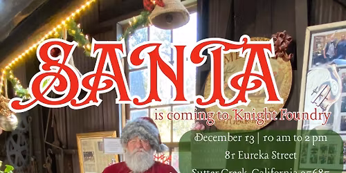 Santa is Coming to Knight Foundry!