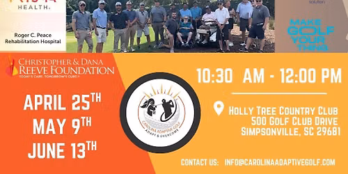 Veteran Short Game Spring Clinics @ Holly Tree Country Club