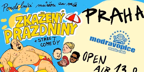 Pond\u011bln\u00edci - akusticky x Street Comedy \/ OPEN AIR \/ Praha