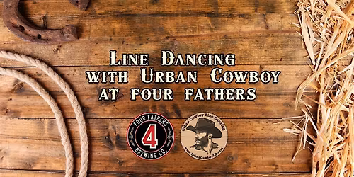 Line Dancing Night with Urban Cowboy at Four Fathers