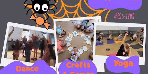 Half Term Fun Dance Party! with Dance workshop, yoga and crafts!