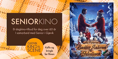 Seniorkino med kaffe og kringle 🎄☕ // Snekker Andersen og Julenissen // Gjøvik Kino & Scene