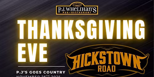 RF Entertainment presents Hickstown Road Live at PJs Cherry Hill