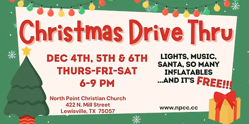 North Point Christian Church's Christmas Drive Thru