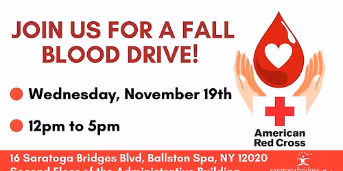 Saratoga Bridges Blood Drive