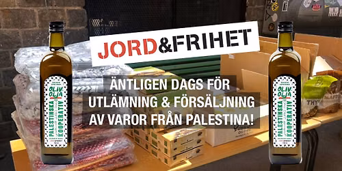 F\u00f6rs\u00e4ljning och utl\u00e4mning av varor direkt fr\u00e5n Palestina