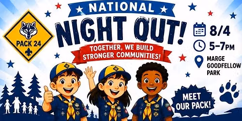 Pack 24 @ National Night Out