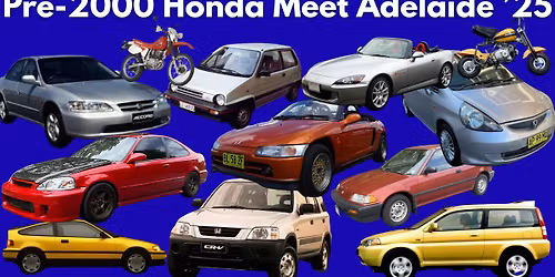 Pre-2000 Honda Meet Adelaide \u201925