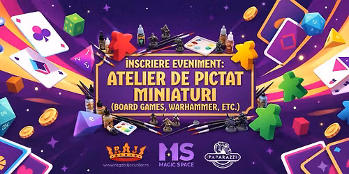 Atelierul Magic de pictat miniaturi