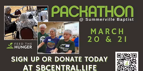 Feed The Hunger - PACKATHON!