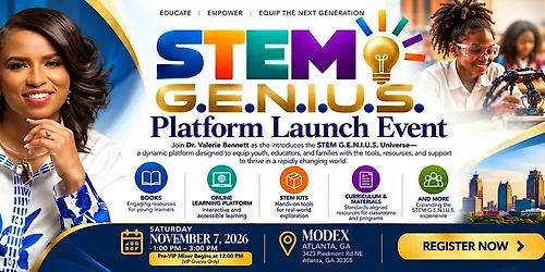 STEM G.E.N.I.U.S. Platform Launch Event