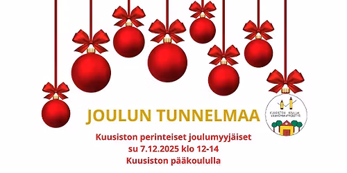 Joulun tunnelmaa - Kuusiston perinteiset joulumyyj\u00e4iset
