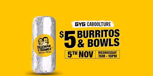GYG Caboolture $5 Opening Day