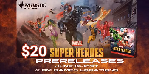 MTG Marvel Super Heroes Prerelease