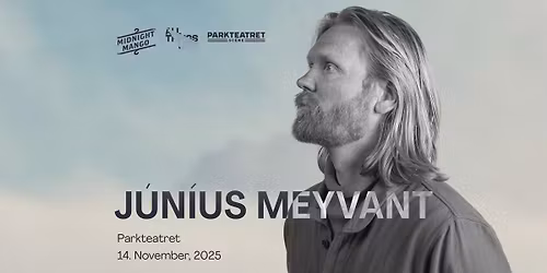 J\u00fan\u00edus Meyvant | Parkteatret 