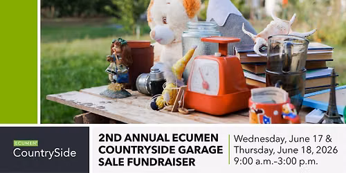 Ecumen CountrySide Garage Sale Fundraiser