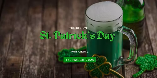 \u2618\ufe0f Shamrocked Pub Crawl \u2618\ufe0f