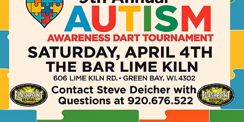 9th Annual Autism Awareness Dart tournament