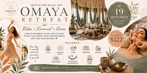 Omaya All-Day Wellness Retreat \u2014 Relax, Reconnect & Renew
