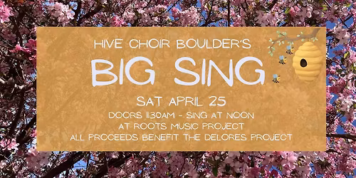 Hive Choir Boulder's BIG SING