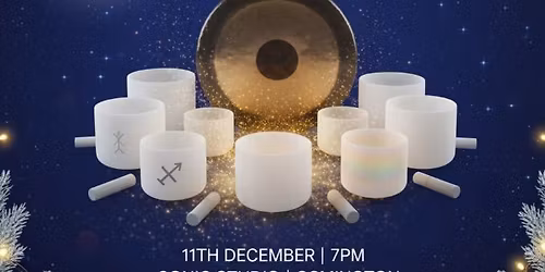 Crystal Sound bath in the key of Sagittarius