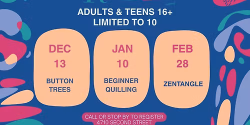 Crafternoon (Adults & Teens 16+)