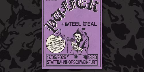Puffer (can), Steel Deal & Stattbahnhof-Geburtstagsfest