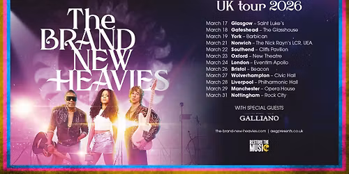 The Brand New Heavies Bristol Tickets