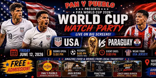 World Cup USA vs Paraguay watch party