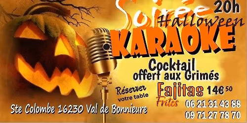 Karaok\u00e9 Halloween au Moulin
