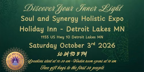 Soul and Synergy Holistic Expo