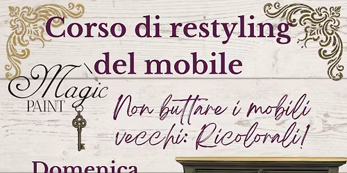 Corso di restyling del mobile con Magic Paint! 
