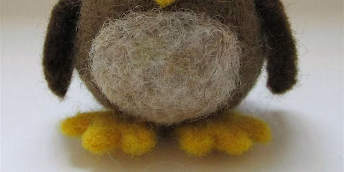 Needle Felting, a Crafternoon workshop series for creative adults (16+)