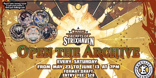 Magic Presents: Open the Archive | Every Sat, From May 23 to June 13 at 7PM