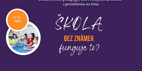 \u0160kola bez zn\u00e1mek - beseda s Tom\u00e1\u0161em Fe\u0159tekem
