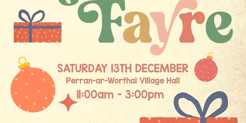 Perran-Ar-Worthal CP School Christmas Fayre!