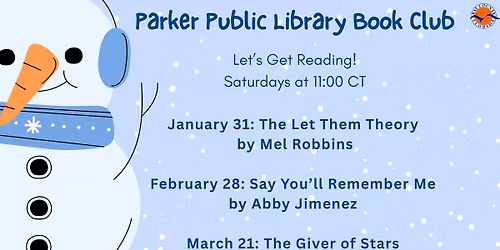 Parker Public Library Book Club