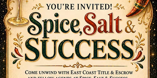 Spice, Salt & Success