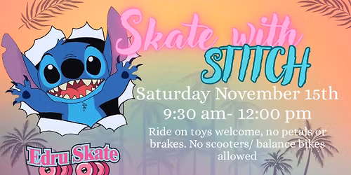 Skate with Stitch