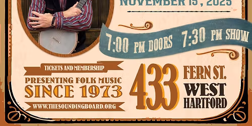 John McCutcheon at The Sounding Board