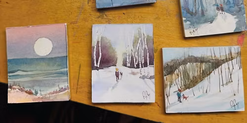 Watercolor Ornaments with Ryann Carey