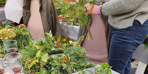 Christmas Wreath making with Thornbridge Blooms