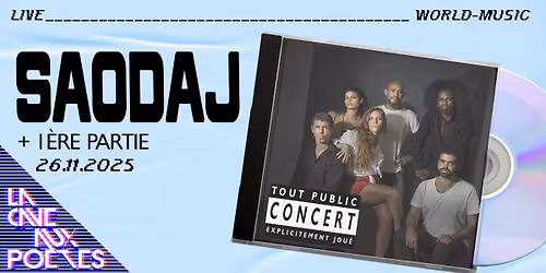 \u25e3 SAODAJ + 1\u00e8re partie