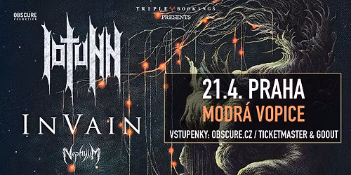 IOTUNN, IN VAIN, NEPHYLIM - Praha