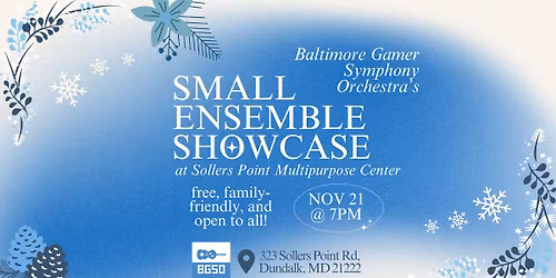 BGSO's Small Ensemble Showcase (Winter 2025)