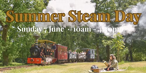 Summer Steam Event Day - Sunday 7th June 2026