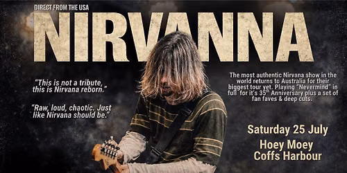 NIRVANNA (USA) \u2013 Tribute to Nirvana All-ages Show!