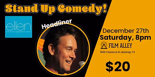 Scott Hardy at Bastrop Comedy Club