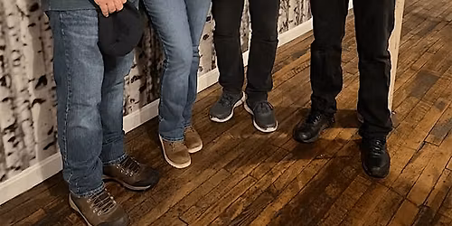 Chuck & Mud with Walter Crockett and Peter Allard  at the WCUW Frontroom