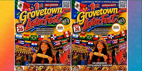 1ST GROVETOWN LATIN FESTIVAL\/EL PRIMER FESTIVAL LATINO DE GROVETOWN